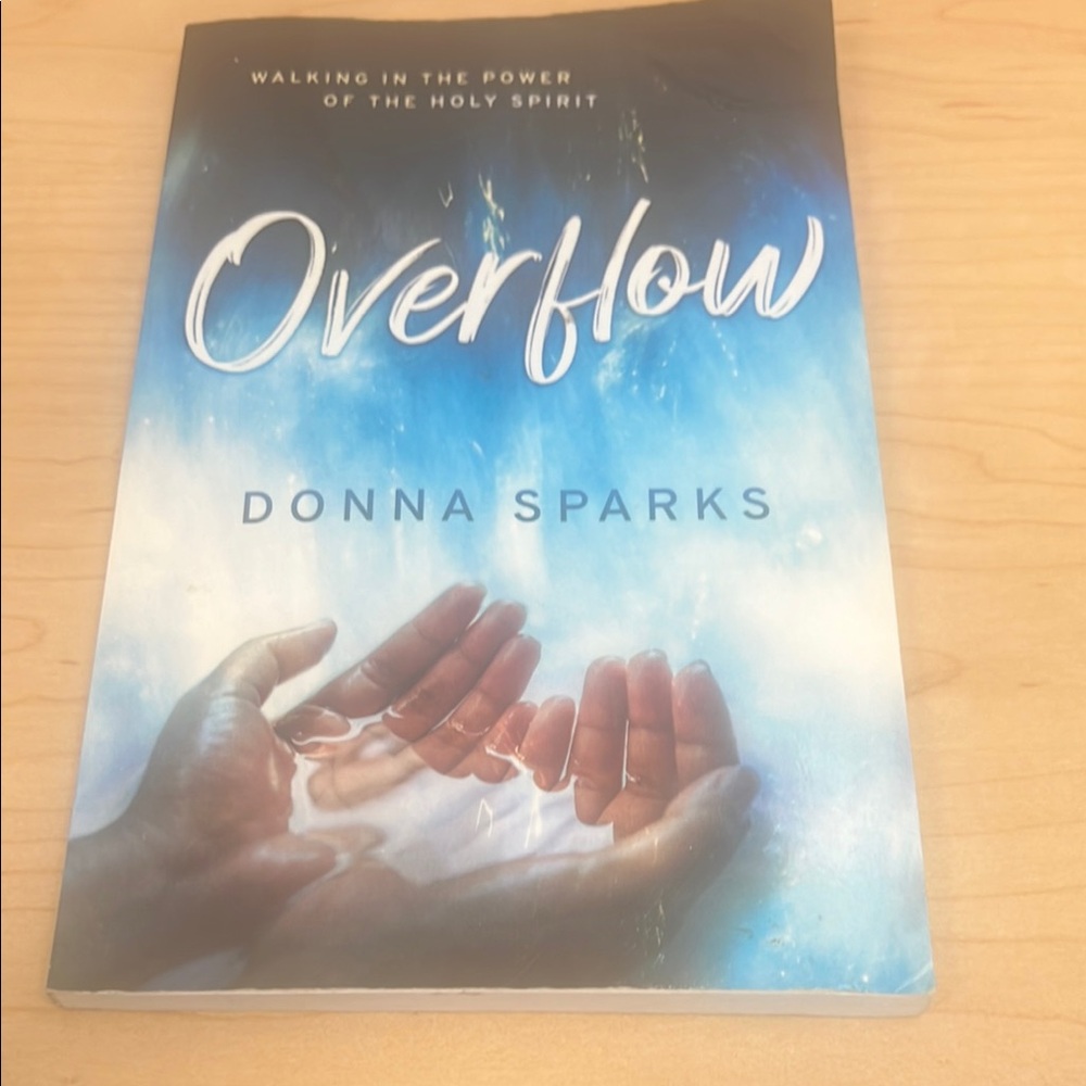Overflow by Donna Sparks - Blue Coffee Table Book
